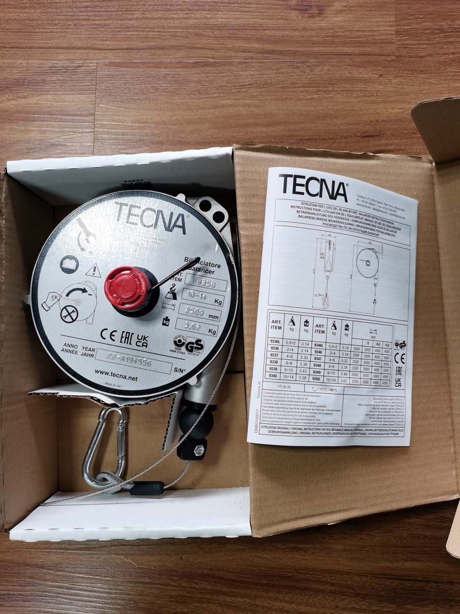 TECNA  9350平衡器  BALANCER CAPACITY10 -14 kg